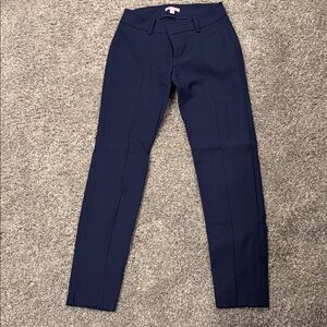 Lilly Pulitzer Deep Blue Trousers